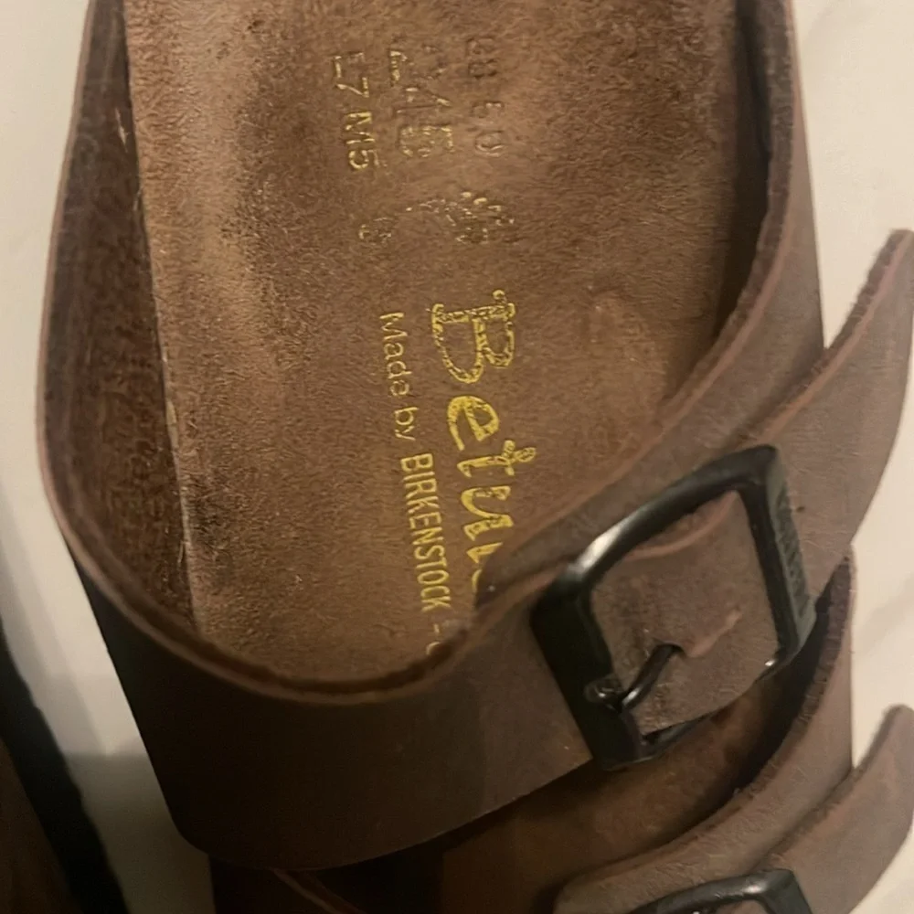 BIRKENSTOCK Betula Platform 38 As is ~ see the pictures M5 W7